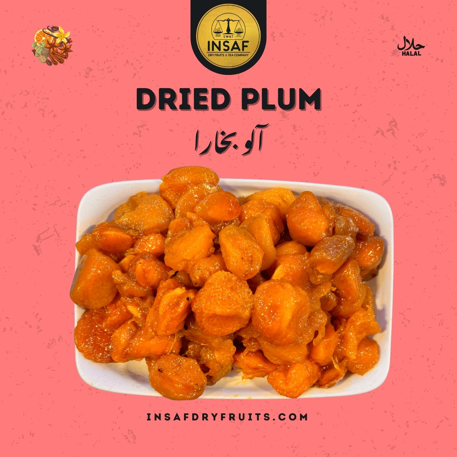 Buy Best Quality Allu Bukhra (آلو بخارا۔) in Pakistan – INSAF DRY ...