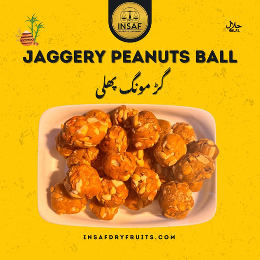 Gur Peanut Ball گڑ مونگ پھلی