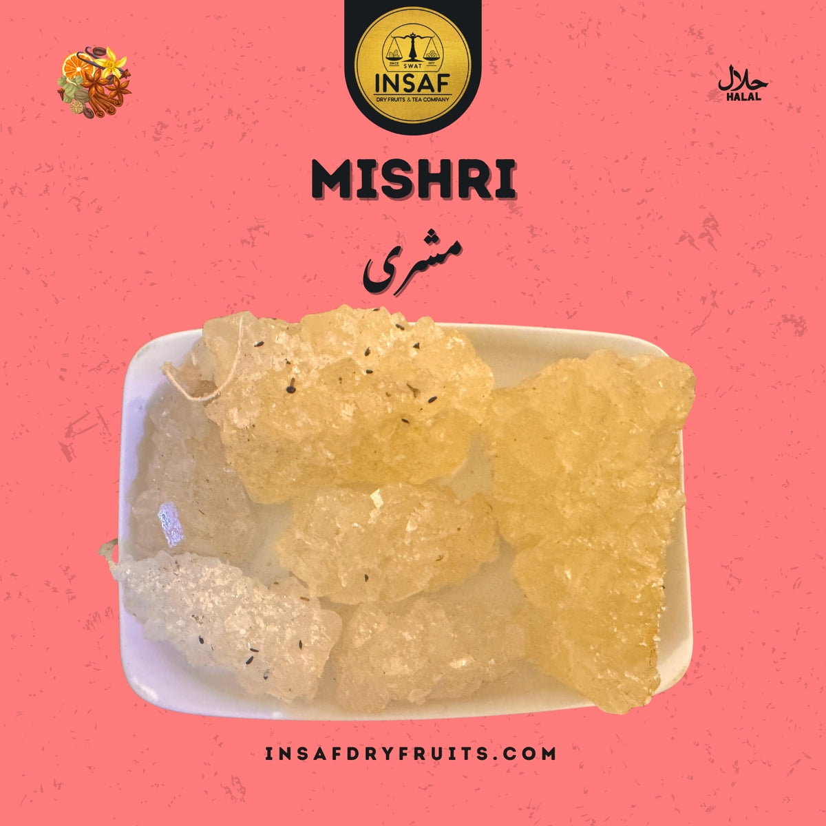 Mishri-مشری – INSAF DRY FRUITS & TEA COMPANY