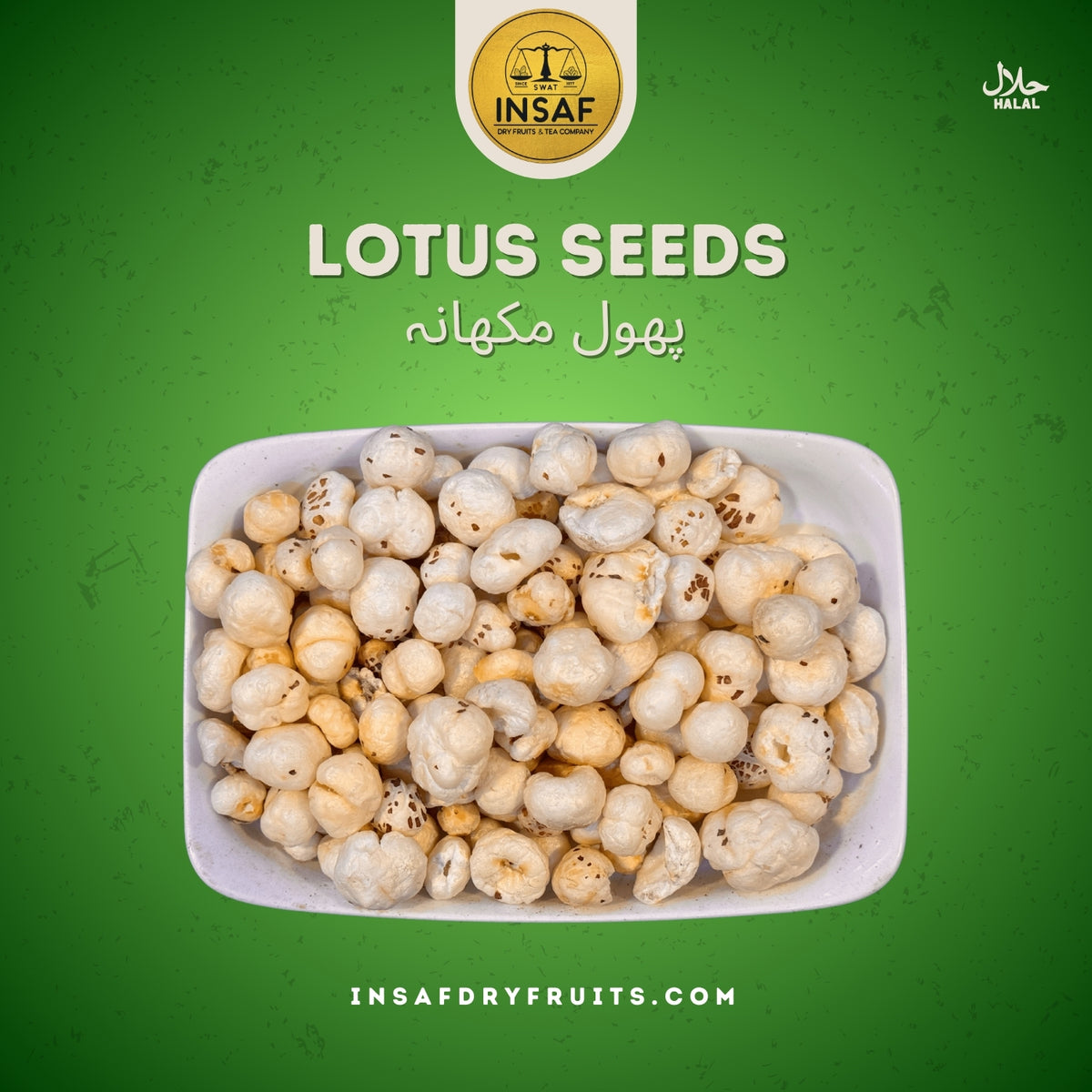 Buy Best Quality Phool Makana (پھول مخانہ) in Pakistan – INSAF DRY ...